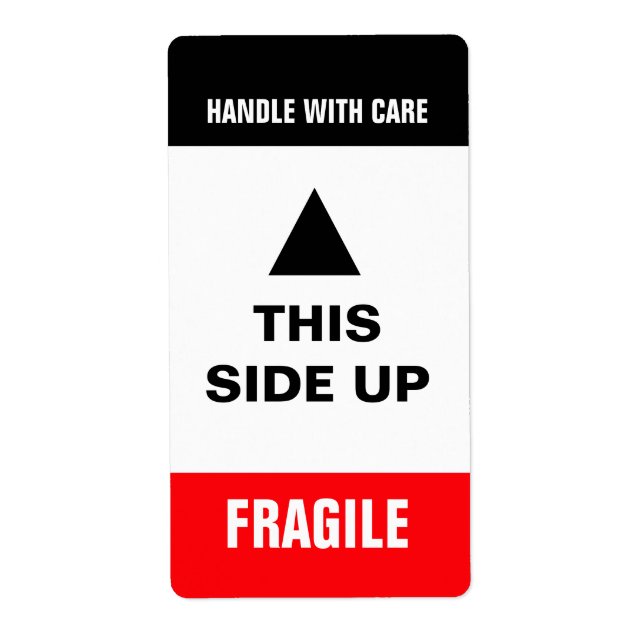 Esta etiqueta de advertencia lateral (Frente)