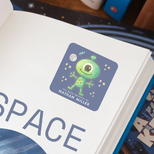 Esta Etiqueta Pertenece Al Libro Del Niño Alien Es
