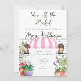 Está fuera de la invitación a la ducha de novia de