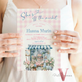 Está fuera de la invitación a la ducha de novia de