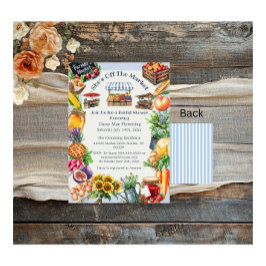 Está fuera de la invitación a la ducha de novia de