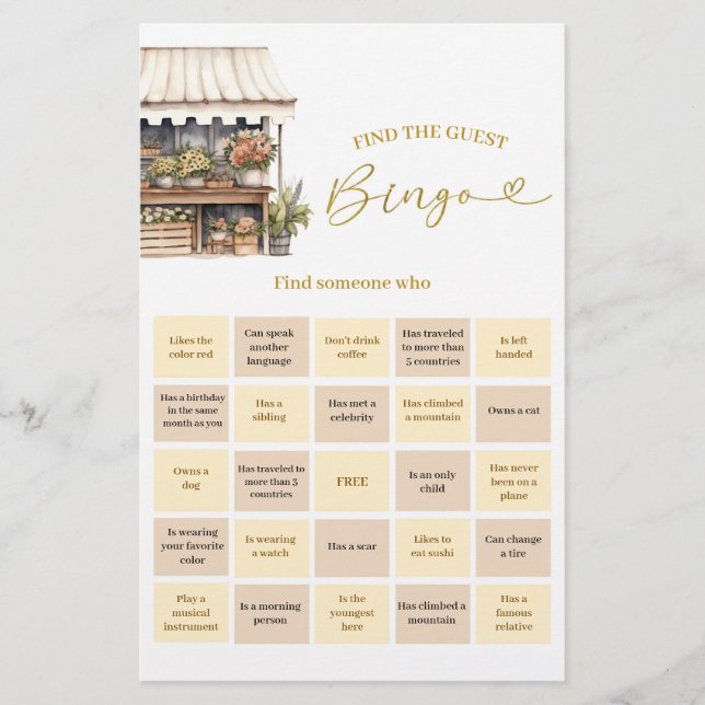 Está fuera de la tarjeta de juegos de bingo del me (Anverso)