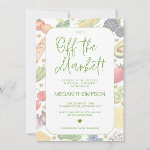 Está fuera del mercado - Invitación a ducha de nov