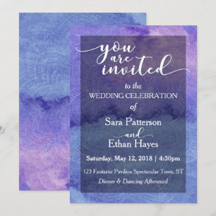 "Está Invitado" Tarjeta de Invitación de Boda