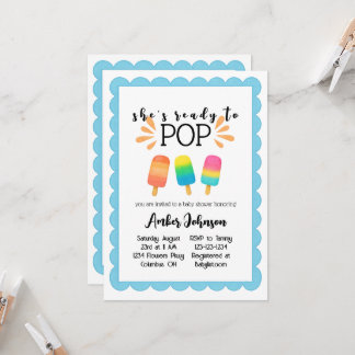 Está lista para hacer la invitación de Baby Shower