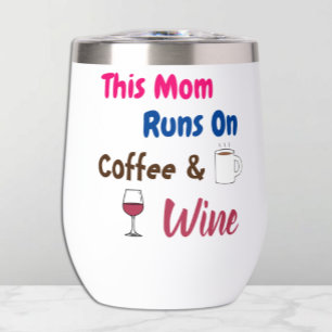 Esta Mamá Corre En Café Y Vino