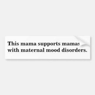 Esta mamá Supports mamá pegatinas para el