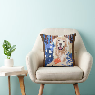 ESTA MUCHA ES LA VERDADERA almohada Golden Retriev