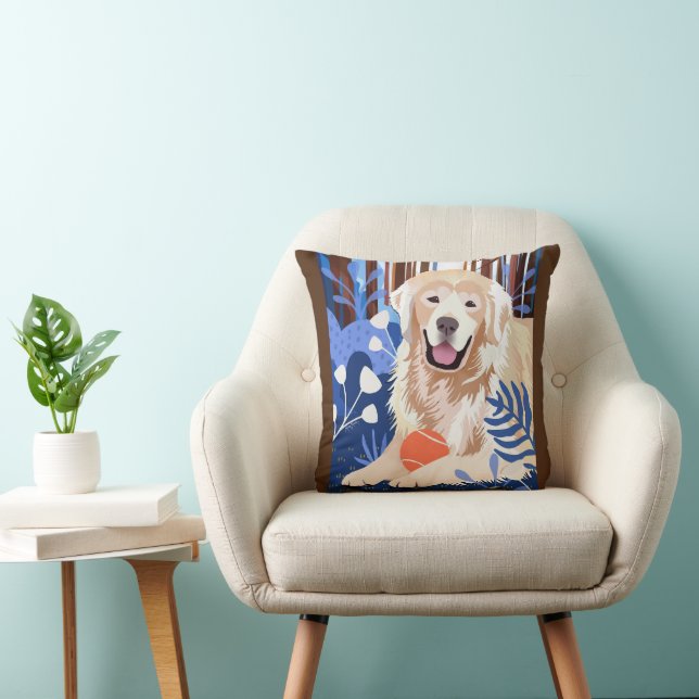 ESTA MUCHA ES LA VERDADERA almohada Golden Retriev (Silla)