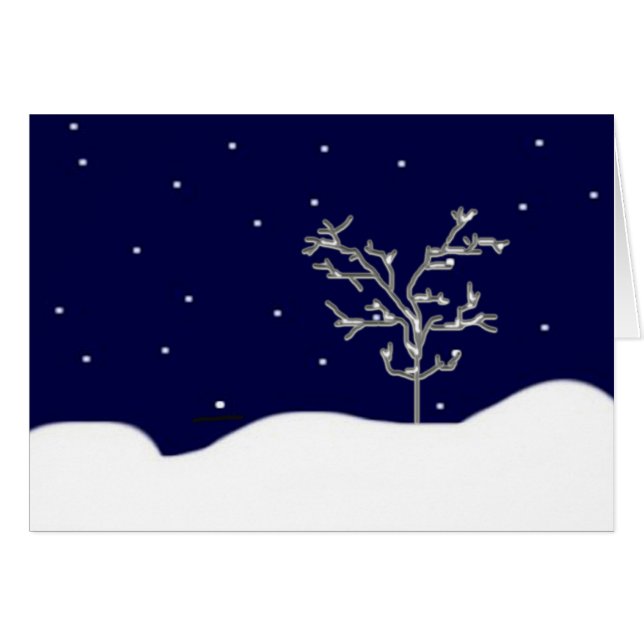 Está nevando… (Anverso (Horizontal))