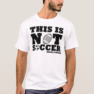 Ésta no es camiseta del fútbol