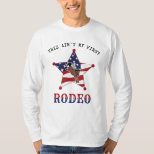 Esta no es mi primera camiseta RODEO / black Lette