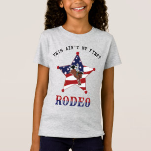 Esta no es mi primera camiseta RODEO / black Lette
