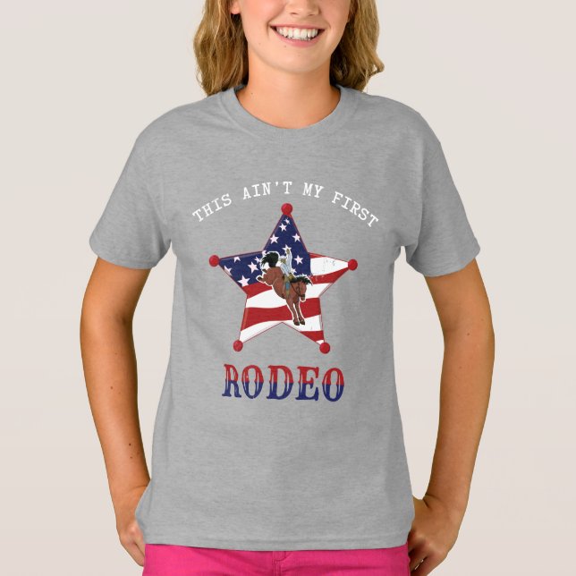 Esta no es mi primera camiseta RODEO / White Lette (Anverso)