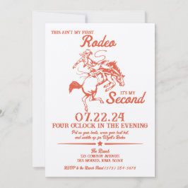 Esta No Es Mi Primera Invitación a un Rodeo
