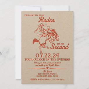 Esta No Es Mi Primera Invitación a un Rodeo