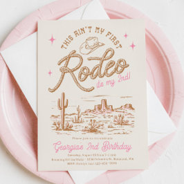 Esta no es mi primera invitación al rodeo