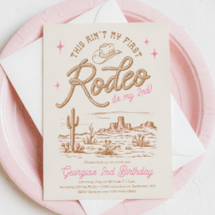 Esta no es mi primera invitación al rodeo