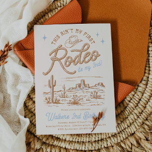 Esta no es mi primera invitación al rodeo
