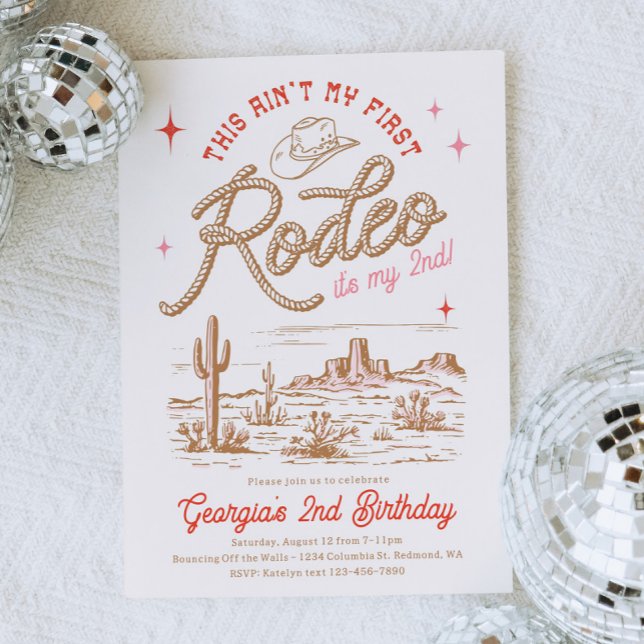 Esta no es mi primera invitación al rodeo (Subido por el creador)