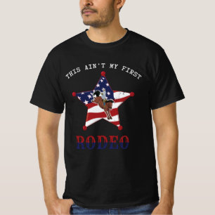 Esta no es mi primera RODEO / Camiseta blanca con 
