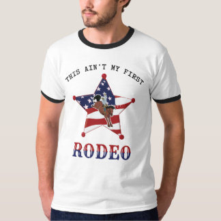 Esta no es mi primera RODEO / Camiseta negra con l