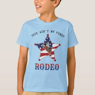Esta no es mi primera RODEO / Camiseta negra con l