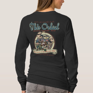 Esta parte posterior de la camisa de la mutilación