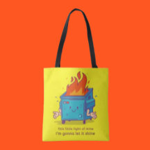 Esta pequeña luz: Bolsa de mano de incendio en un