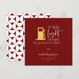 Esta pequeña luz divertida Navidad de la luz del g