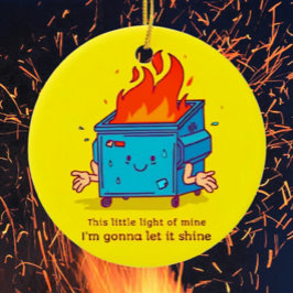 Esta pequeña luz: Ornamento cerámico de pólvora