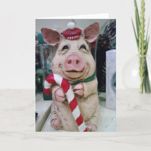 ESTA PEQUEÑA PIGGIA DICE FELIZ NAVIDAD CON AMOR