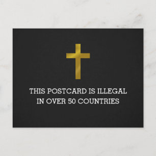 Esta postal es ilegal en más de 50 países