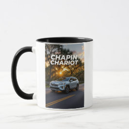 Esta taza de cerámica es bonita y grande