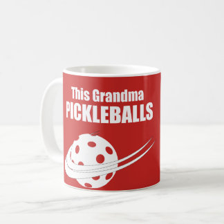 Esta taza de Pickleballs de la abuela