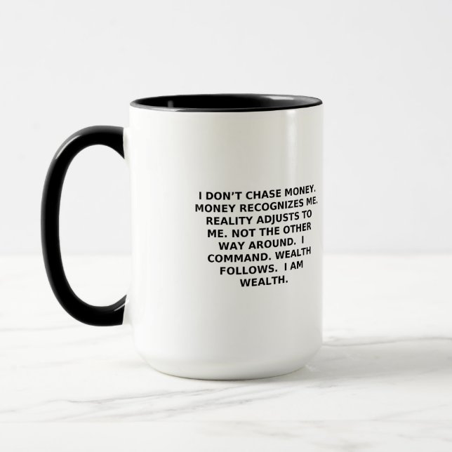Esta taza no es para todos. (Izquierda)