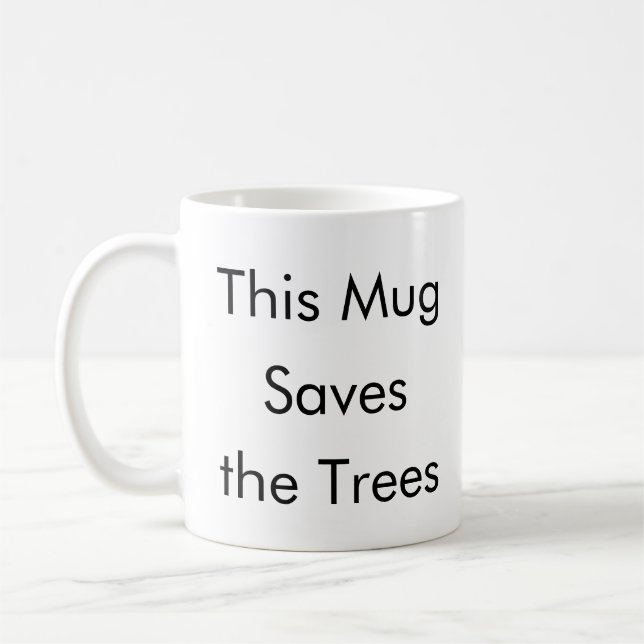 Esta taza salva a la taza de café divertida de los (Izquierda)