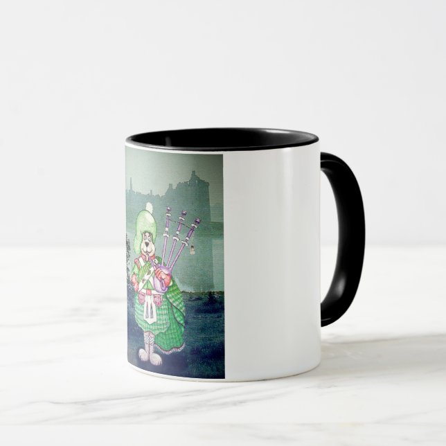 Esta taza se diseña para el chaval o el Las. (Anverso derecho)