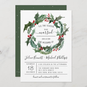 Esta temporada Invitación a la boda de Navidades