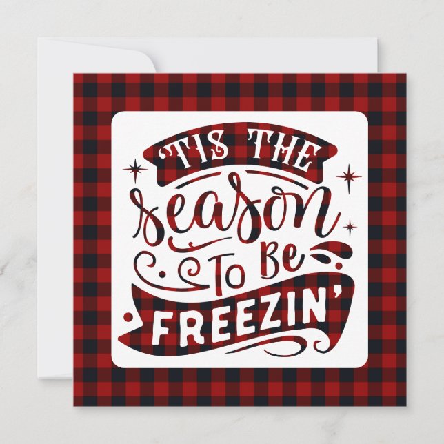 Esta temporada será invierno helado en búfalo (Anverso)