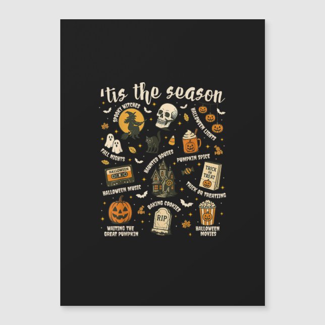 Esta Temporada Sombrero de Santa Retro Vintage (Anverso)