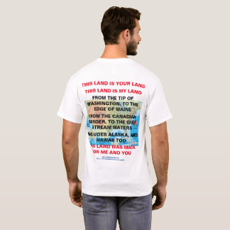 Esta tierra es tu camiseta de hombres