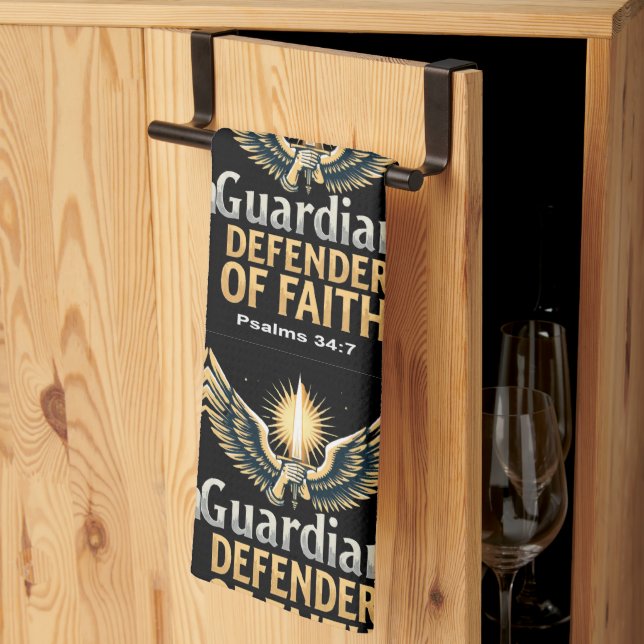 Esta toalla te recuerda que estás protegida por (Pliegue de tercios)