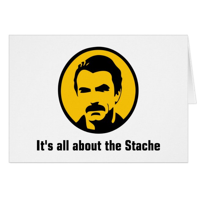 Está todo sobre el Stache (Anverso (Horizontal))