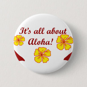 ¡Está todo sobre hawaiana! botón