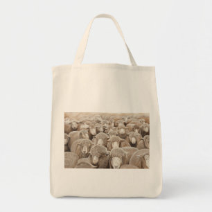 "Está todo sobre la bolsa de asas de la oveja"
