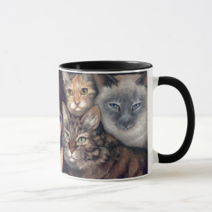 "Está todo sobre taza de los gatos"