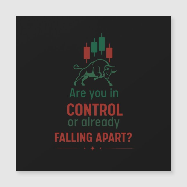 ¿Está usted en control? – Disciplina del comercian (Anverso)