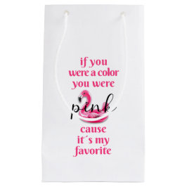 Estabas rosado - bolsa de regalo