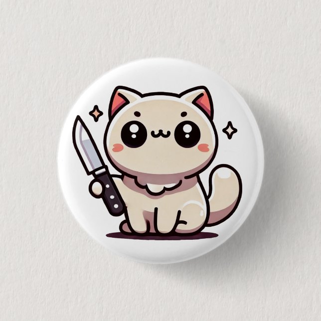 Estabilidad: el botón del gato Kawaii (Anverso)